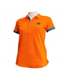 Polo Women KLM Orange/KLM Blue