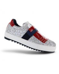 Pine Silver / Red
