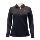 Polo Women Long Sleeves Avenidas Black