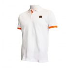Polo Men KLM White/Orange