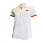 Polo Women KLM White/Orange 