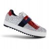 Pine Silver / Red